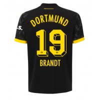 Camisa de Futebol Borussia Dortmund Julian Brandt #19 Equipamento Secundário 2023-24 Manga Curta